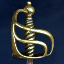 English 1751 Pattern Infantry Hanger, North Lincoln Militia, by Samuel Harvey 2